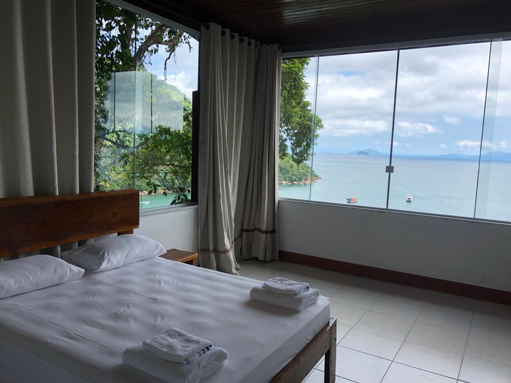 Deck Da Villa Pousada Ubatuba Luaran gambar