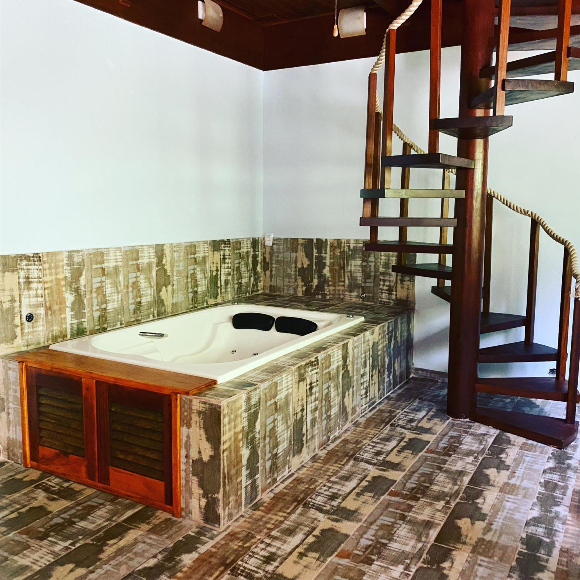 Deck Da Villa Pousada Ubatuba Luaran gambar